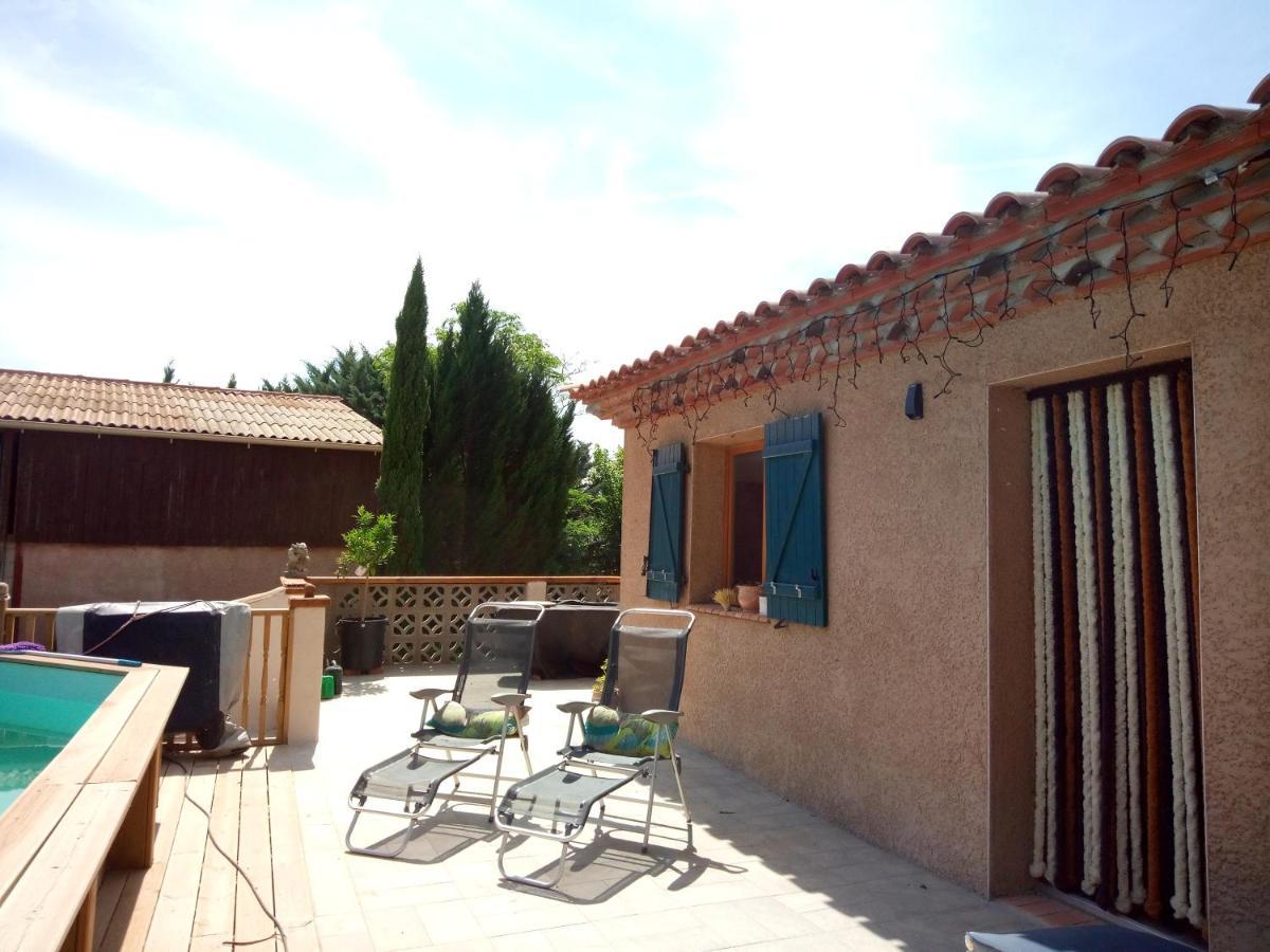 Olive View Villa Puissalicon Екстериор снимка
