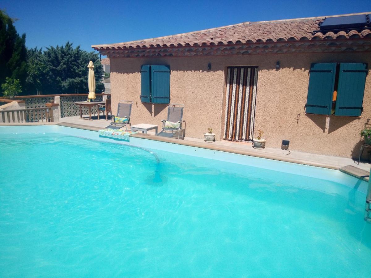Olive View Villa Puissalicon Екстериор снимка
