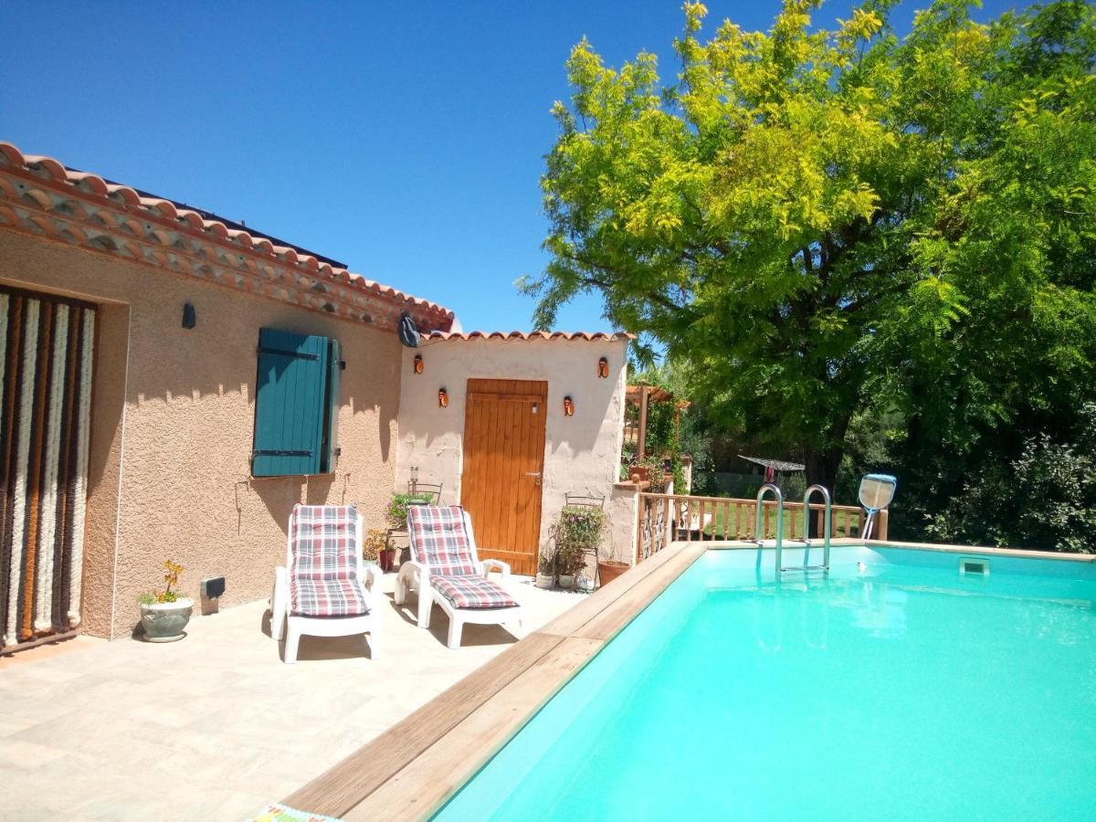 Olive View Villa Puissalicon Екстериор снимка