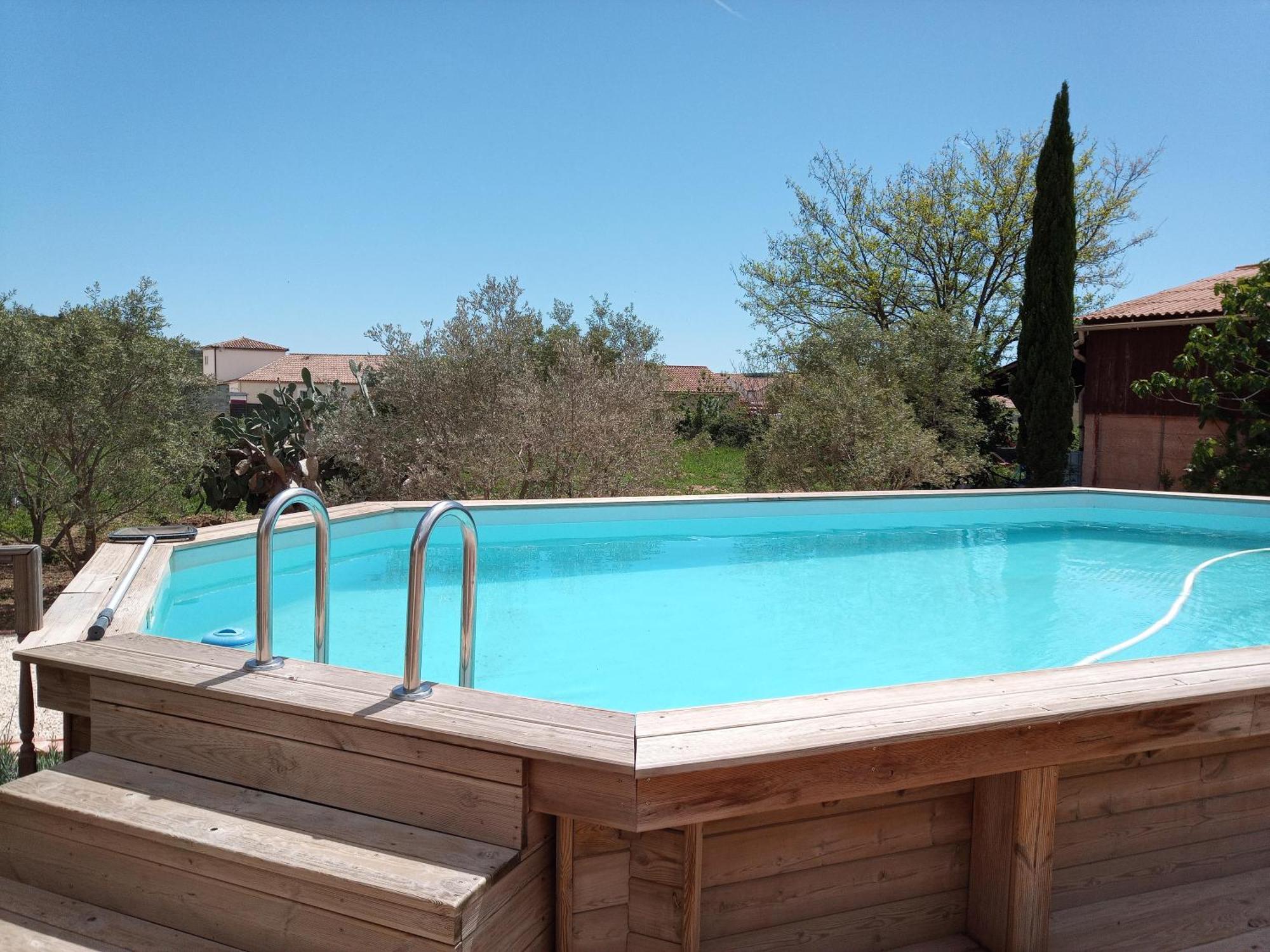 Olive View Villa Puissalicon Екстериор снимка