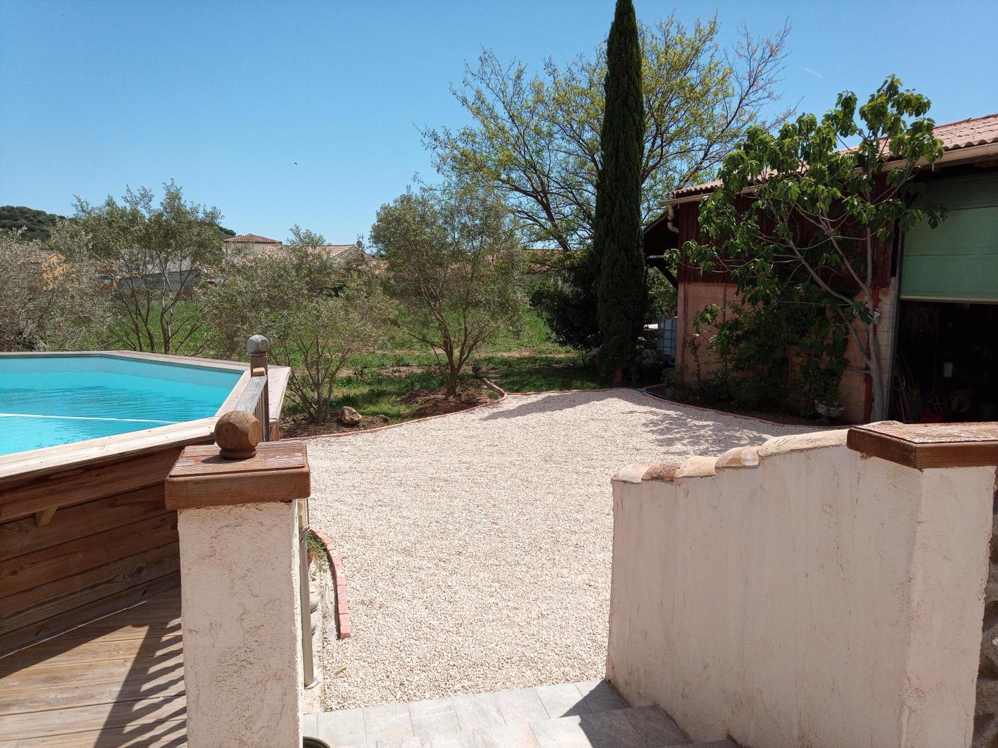 Olive View Villa Puissalicon Екстериор снимка
